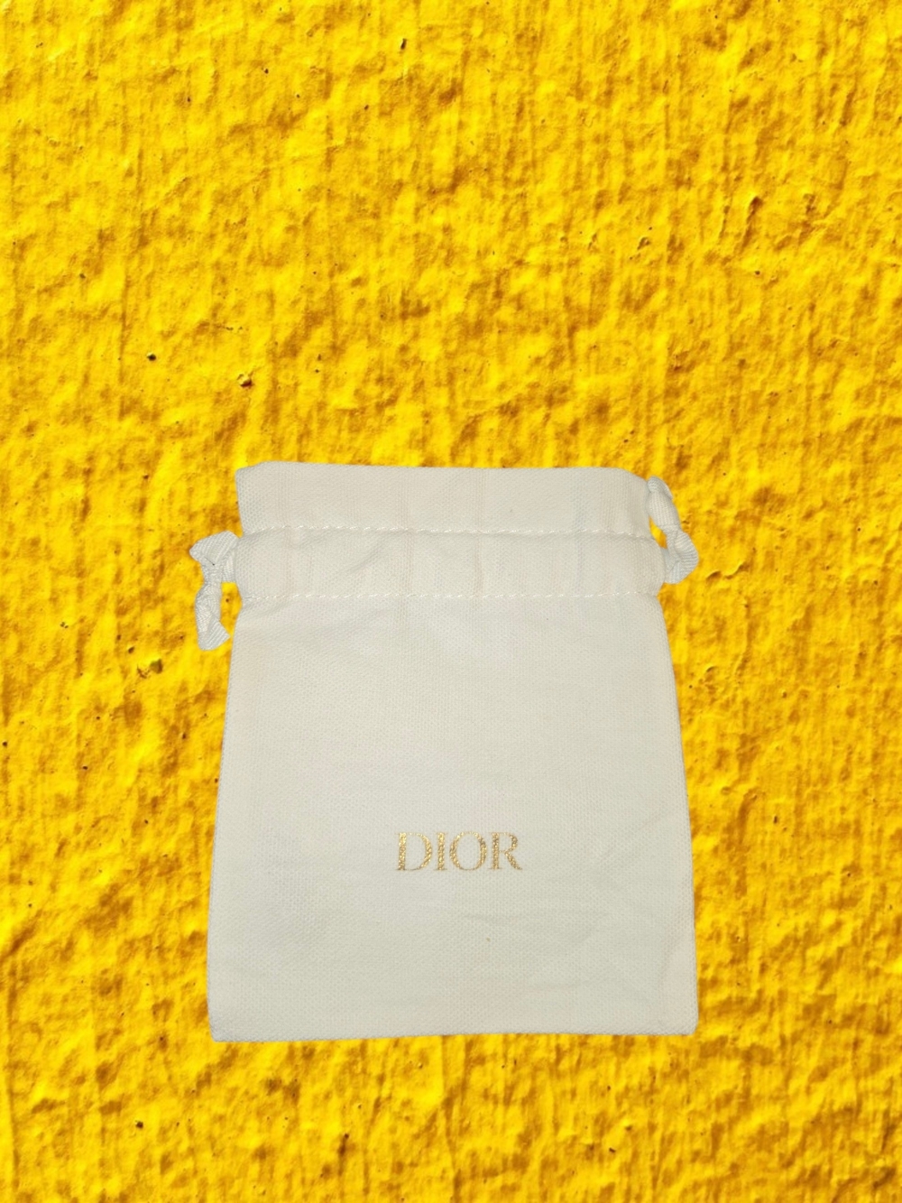 Dior Drawstring Accessory Pouch